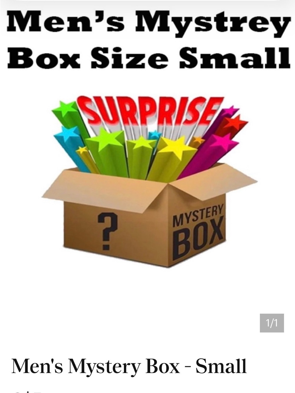 Men's Mystery Box - Small